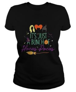 Halloween Its just a Bunch Of Hocus Pocus ladies tee