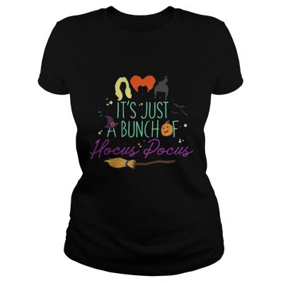 Halloween Its just a Bunch Of Hocus Pocus ladies tee