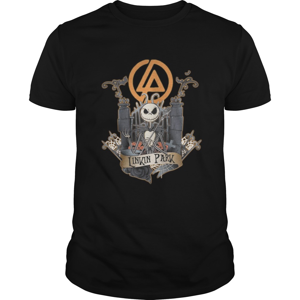 Halloween Jack Skellington Linkin Park shirt