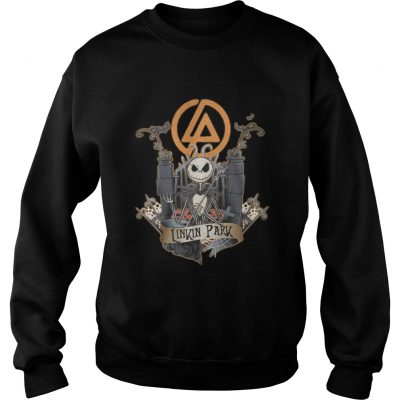 Halloween Jack Skellington Linkin Park sweatshirt