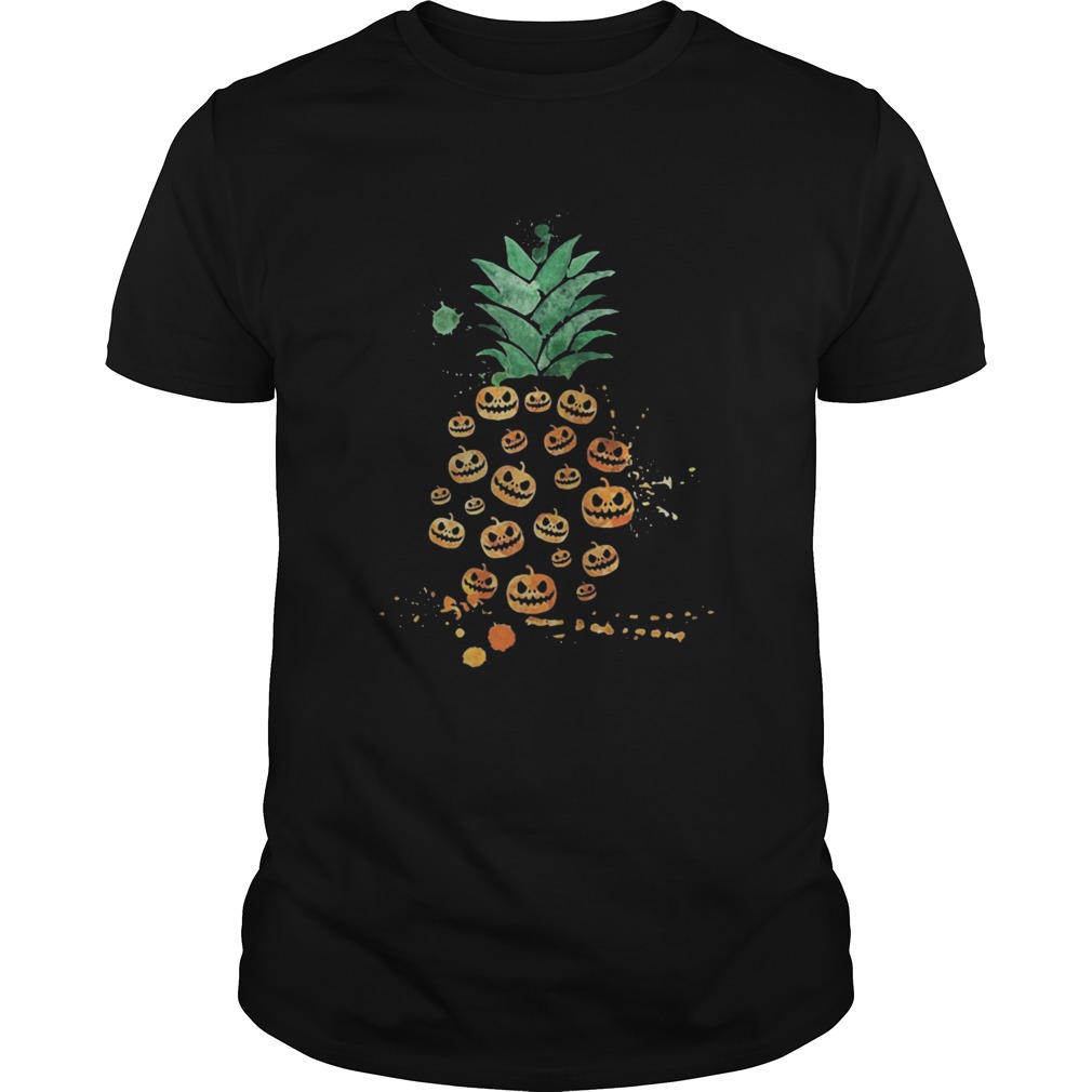 Halloween Pineapple Pumpkin shirt