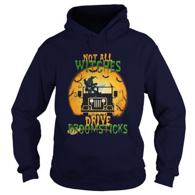 Halloween not all witches drive broomsticks hoodie