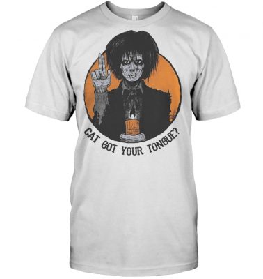 Halloween Billy Butcherson cat got your tongue shirt