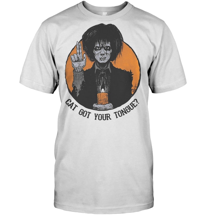 Halloween Billy Butcherson cat got your tongue shirt