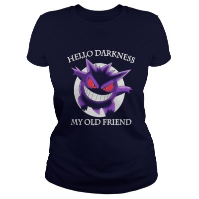 Hello darkness my old friend Pokemon ladie tee