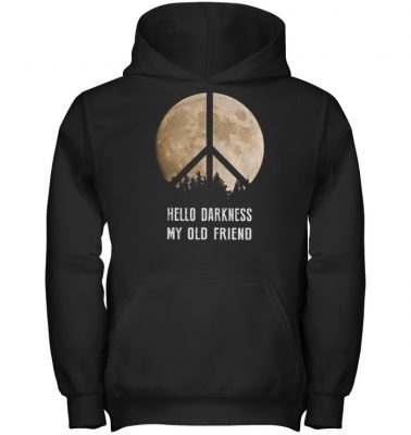 Hippie moon hello darkness my old friend shirt