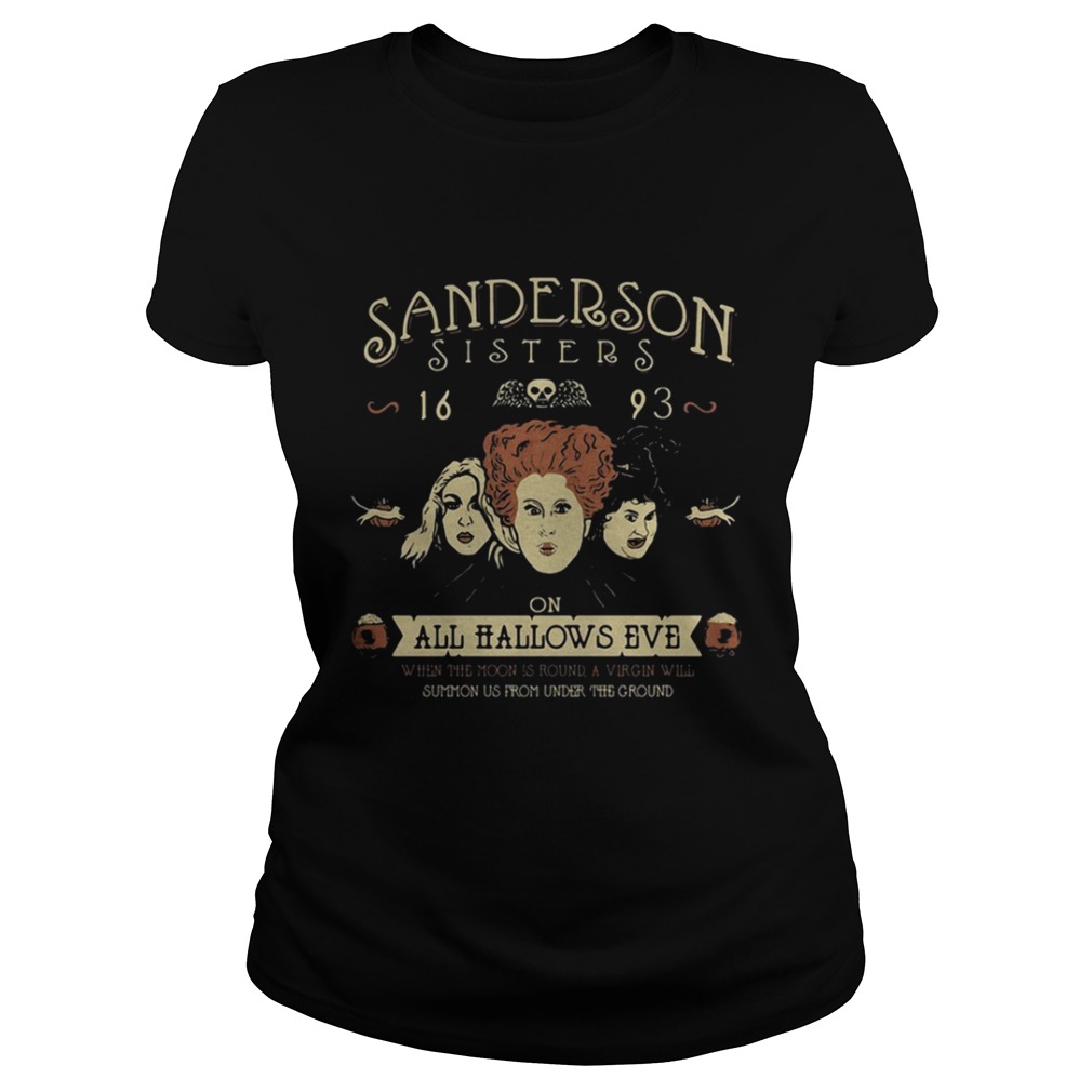 Hocus Pocus Sanderson Sisters 16 93 on all hallows eve shirt