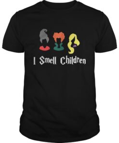 Hocus Pocus Sanderson Sisters I smell children shirt