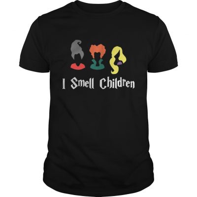 Hocus Pocus Sanderson Sisters I smell children shirt