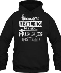 Hogwarts wasn't hiring so I heal Muggles instead hoodie