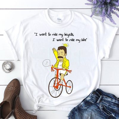  I want to ride my bicycle I want to ride my bike shirt