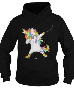 Ice hockey Unicorn Dabbing hoodie