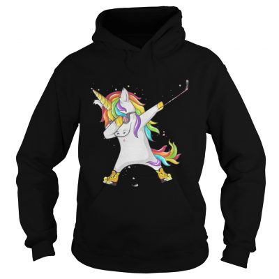 Ice hockey Unicorn Dabbing hoodie