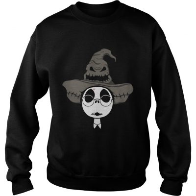 Jack Skellington Harry Potter and the Sorting hat sweatshirt