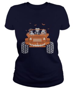 Jeep Halloween Hocus Pocus Sanderson Sisters ladies Tee