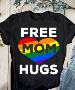 LGBT free mom hugs shirt