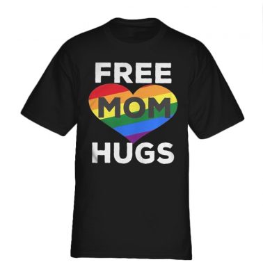 LGBT free mom hugs shirt