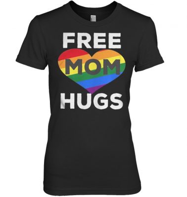 LGBT free mom hugs shirt