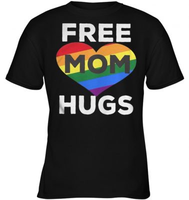 LGBT free mom hugs shirt