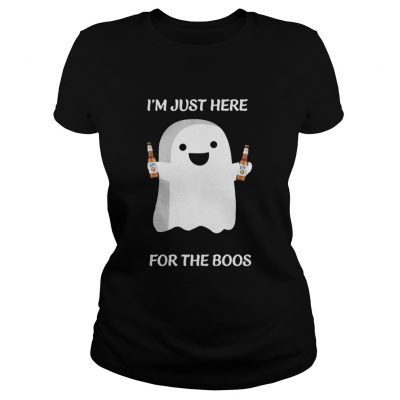 Miller Lite I’m just here for the Boos shirt ladies tee