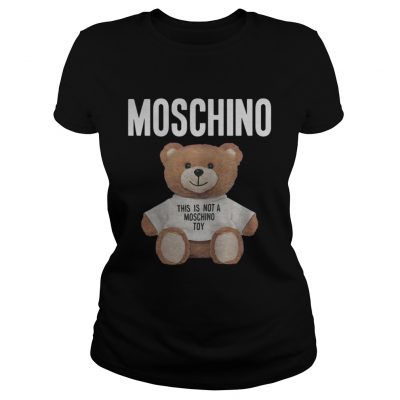 Moschino this is not a Moschino toy ladies tee