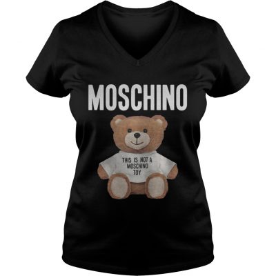 Moschino this is not a Moschino toy ladies v-neck