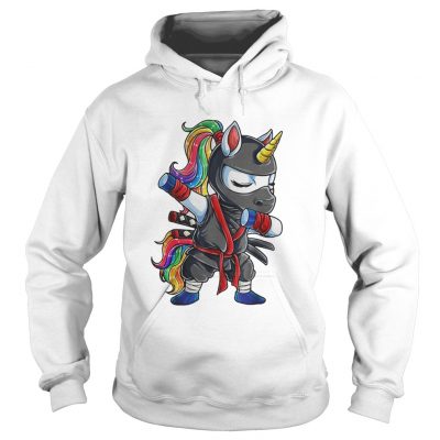 Ninja Unicorn Rainbow hoodie