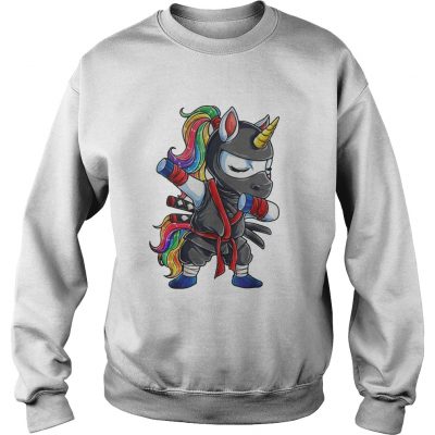 Ninja Unicorn Rainbow sweatshirt