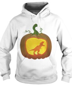 Pumpkin Dinosaur T-rex hoodie