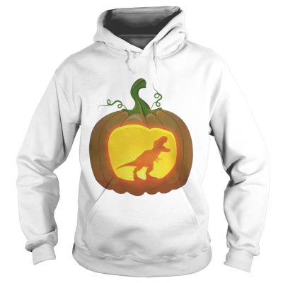 Pumpkin Dinosaur T-rex hoodie