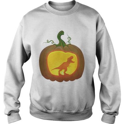 Pumpkin Dinosaur T-rex sweatshirt