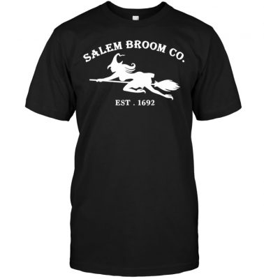 Salem broom co est 1692 shirt