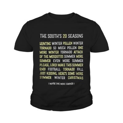 The Souths 20 seasons hunting winter pollen winter tornado so much youth tee