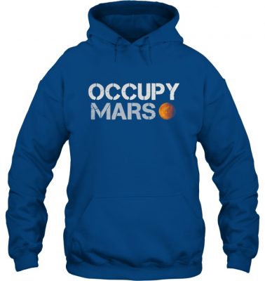 Elon musk occupy mars shirt