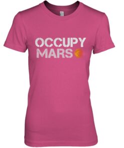 Elon musk occupy mars shirt