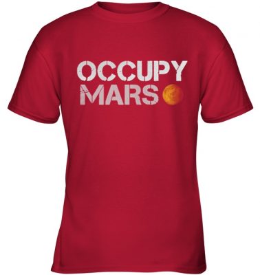 Elon musk occupy mars shirt