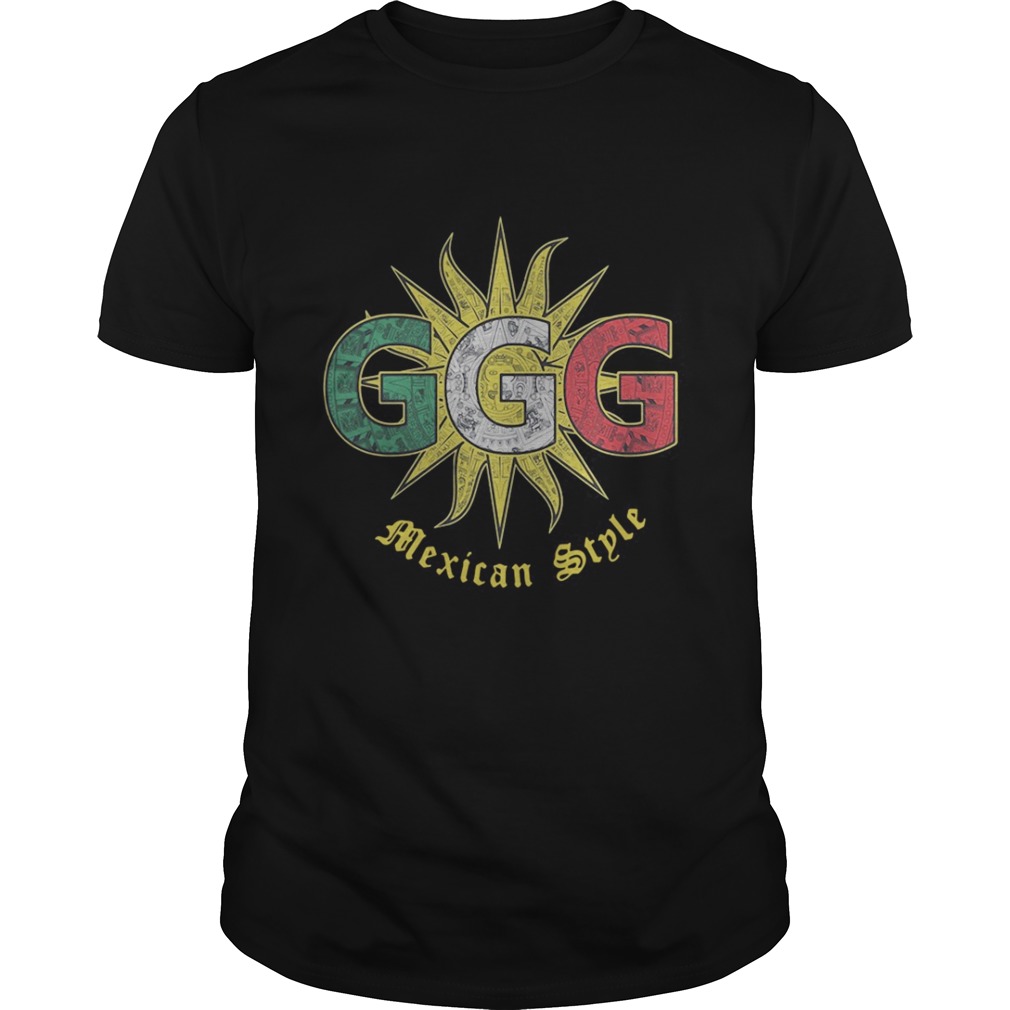 Triple G Sun Mexican Style shirt