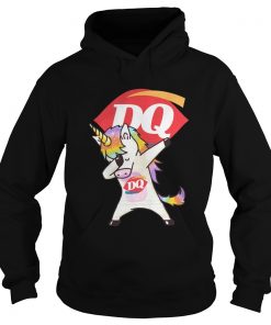 Unicorn Dabbing Dairy Queen hoodie