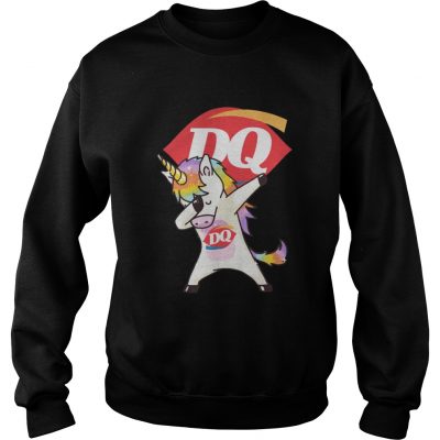 Unicorn Dabbing Dairy Queen sweatshirt