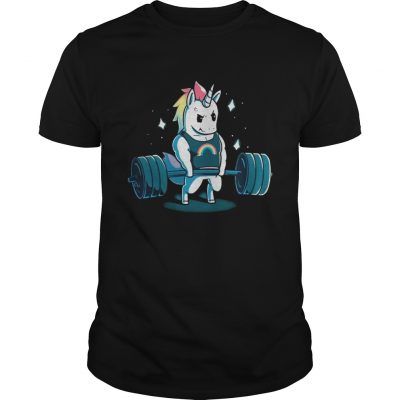 Weight lifting gym unicorn classic guys