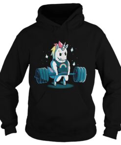 Weight lifting gym unicorn hoodie