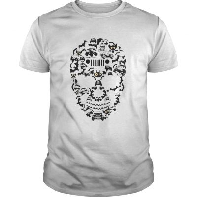 Guys Jeep Skull – Halloween shirt