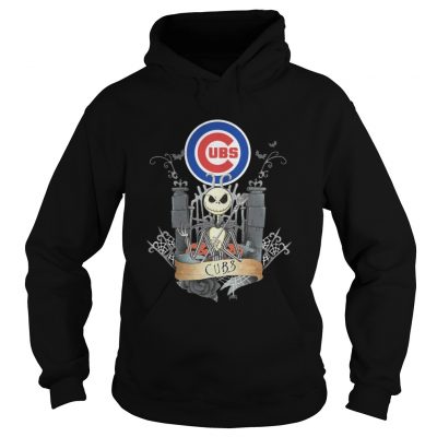 Hoodie Jack Skellington Chicago Cubs halloween shirt 