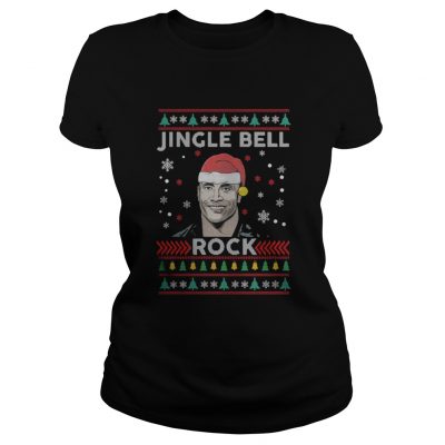 Ladies Tee Jingle bell Rock Christmas sweat shirt