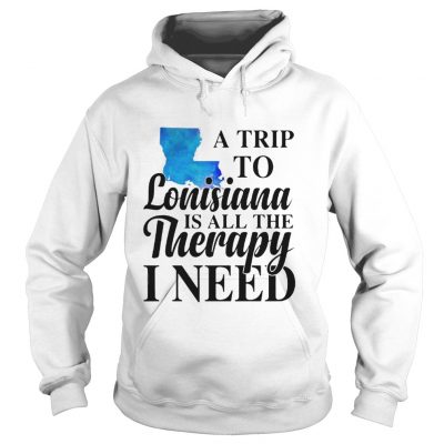 A trip to Lonisiana is all the therapy i need hoodies