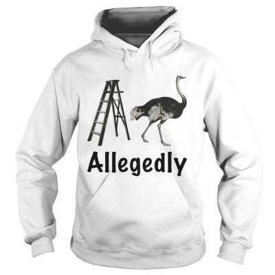 Allegedly Ostrich Flightless Bird Ostrich Lover Gift hoodie