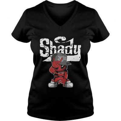 Baby deadpool shady ladies v-neck