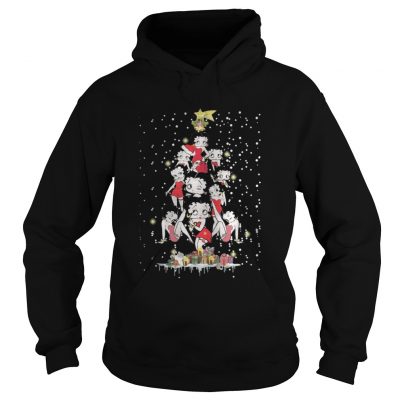 Betty Boop Christmas tree Hoodie