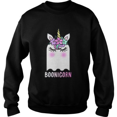 Boonicorn Unicorn Ghost Unicorn Halloween Shirt for Girls Sweatshirt