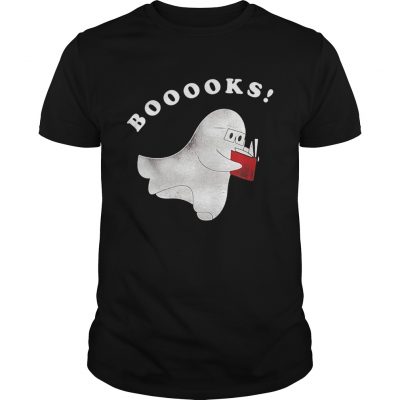 Booooks Ghost Reading Books Halloween Guys